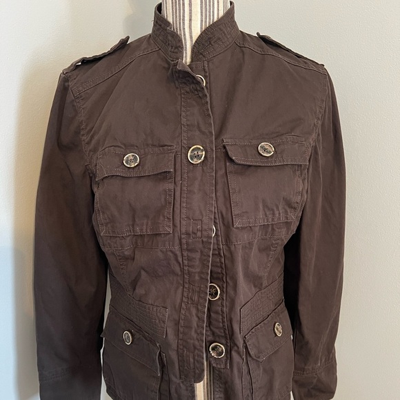 Zara Basics Cotton Jacket Size Large - Picture 1 of 6